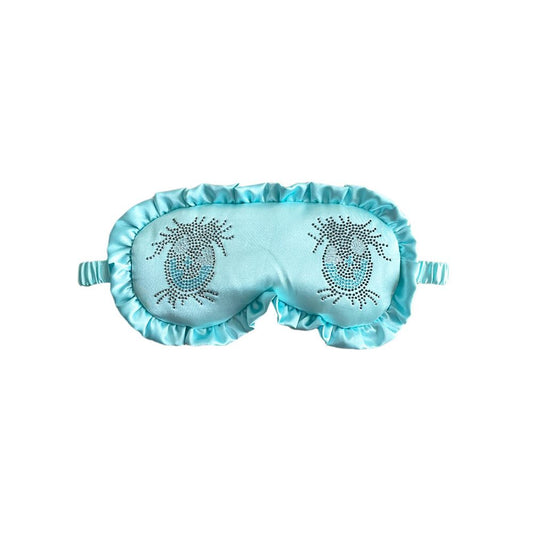 Big Eye Rhinestone Polka Dot Eye Mask