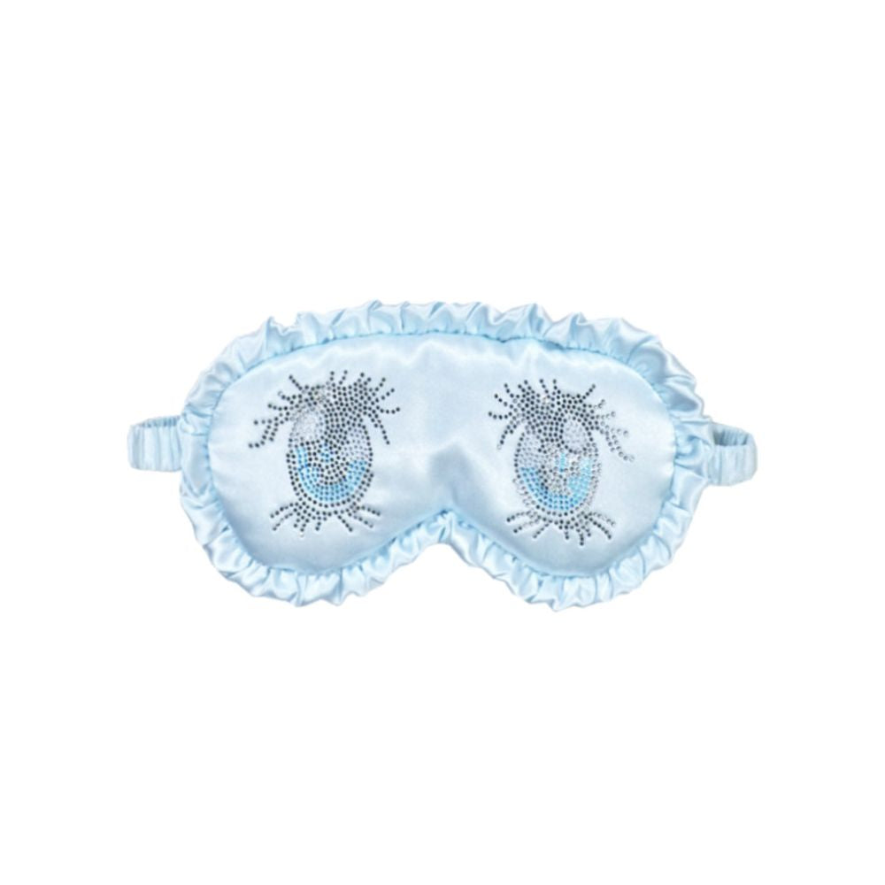 Big Eye Rhinestone Polka Dot Eye Mask