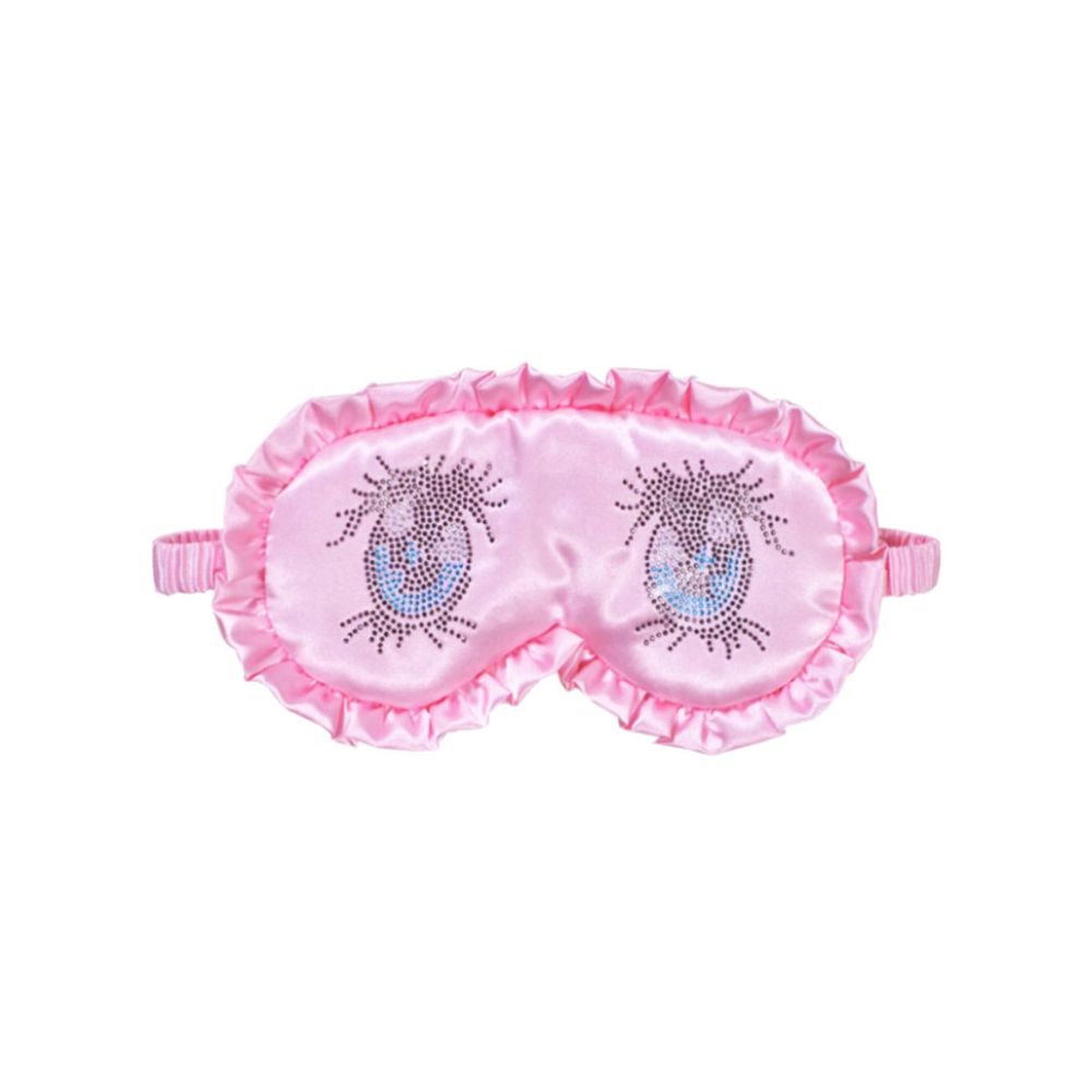 Big Eye Rhinestone Polka Dot Eye Mask