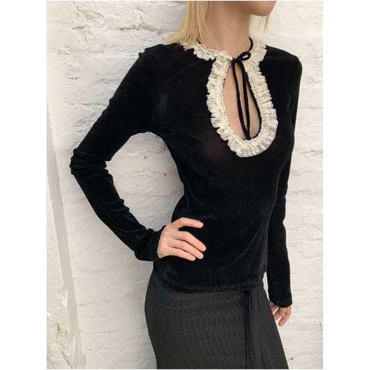Velvet Countess Style Slim Fit Elegant Versatile
